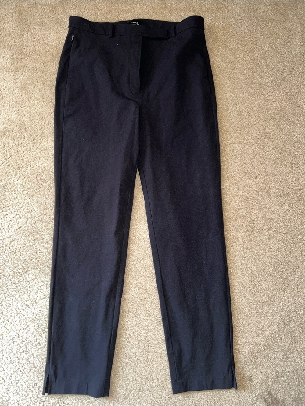 Theory Black Slim Dress Pants